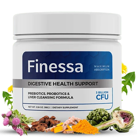 Order Finessa official gut digestion powder bottle