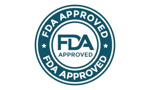 Finessa FDA-registered facility badge
