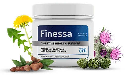 Finessa official gut digestion flatter belly powder